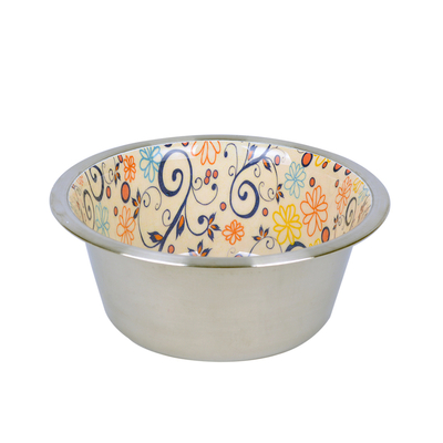 Flip - KE- 3271CF Seramik Kaplı Çelik Mama Kabı 275 ml