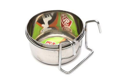 Flip - 30 Oz. KE-3293H 6 Adet Flip Çelik Pet Mama ve Su Kabı