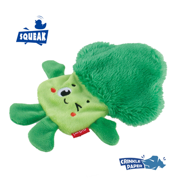 4179 Suppa Puppa Brokoli Sesli Köpek Oyuncağı