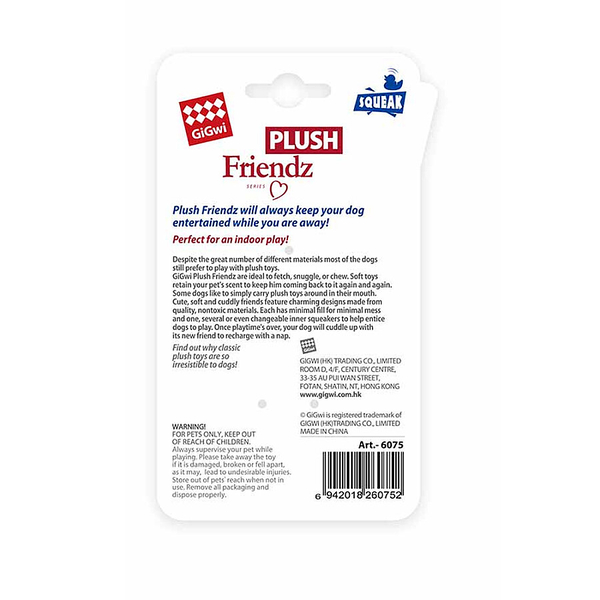 6075 Plush Friendz Sesli Tilki Köpek Oyuncağı