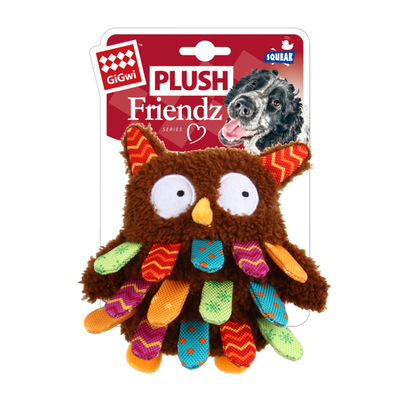 6134 Plush Friendz Sesli Baykuş Köpek Oyun. - Thumbnail