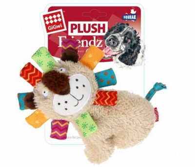 6136 Plush Friendz Sesli Aslan Köpek Oyun.