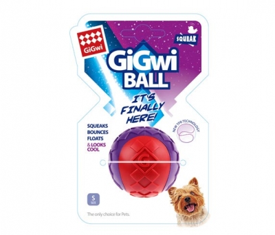 6193 Gigwi Ball Sert Top 5 cm Köpek Oyun.