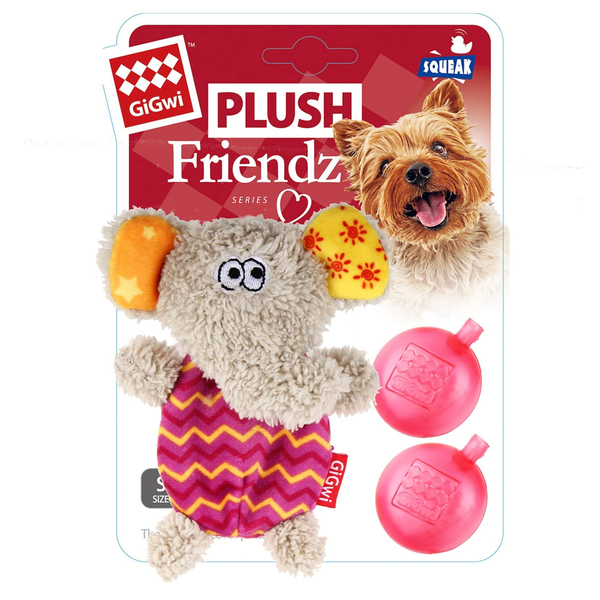 6227 Plush Friendz Sesli Peluş Fil Oyuncak