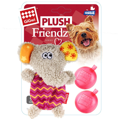 6227 Plush Friendz Sesli Peluş Fil Oyuncak - Thumbnail