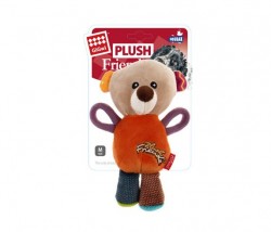 GiGwi - 6283 Plush Friendz Sesli Ayı Peluş Köpek Oyuncagı