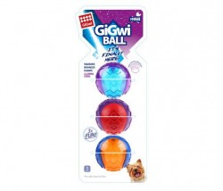 6409 Gigwi Ball Sesli Sert Top Small 3 Lü - Thumbnail