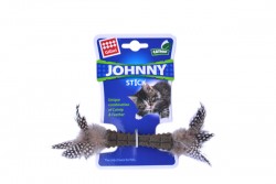 GiGwi - 7093 Johnny Stick Catnipli Doğal Yeşil Tek Tüylü