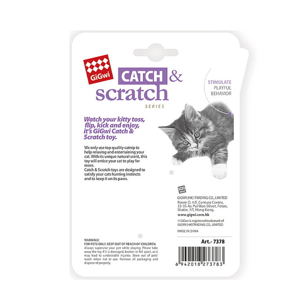 7378 Catch&Scratch Yusufçuk Kedi Oyuncağı