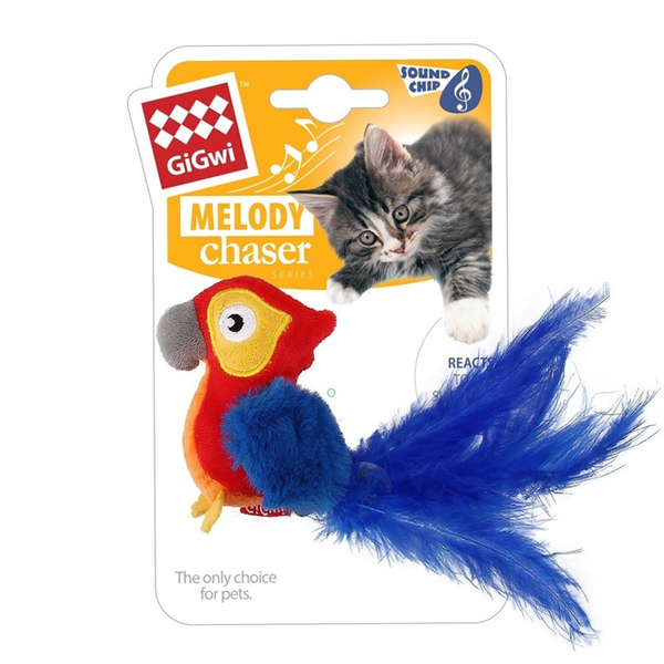 7380 Melody Chaser Peluş Makaw Papağan Sesli Oyun.