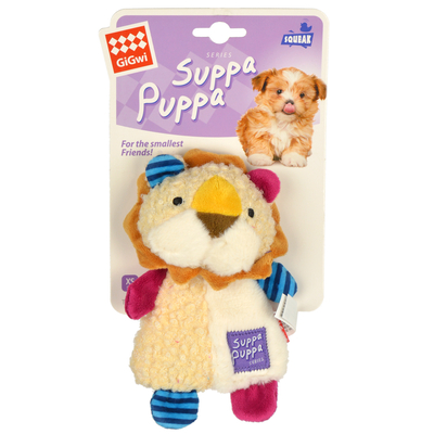 8378 Suppa Puppa Peluş Aslan Sesli Köpek Oyun. - Thumbnail