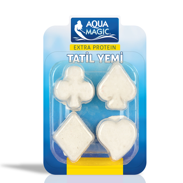 Aqua Magic Haftalık Tatil Yemi 4'lü 10 Adet.