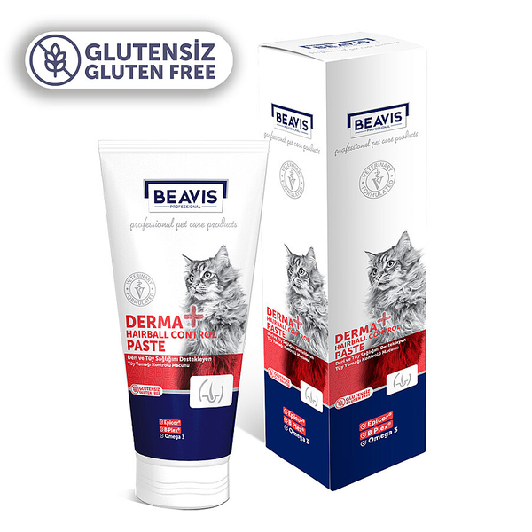 Beavis Derma & Anti Hairball Kedi Malt Paste Glutensiz 75 ml - 6 Adet