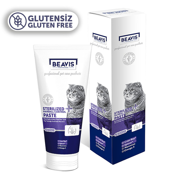 Beavis Kısırlaştırılmış Hairball Kedi Malt Paste Glutensiz 75 ml - 6 Adet