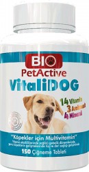 Bio PetActive - Bio PetActive Vitalidog Multivitamin 150 Tablet