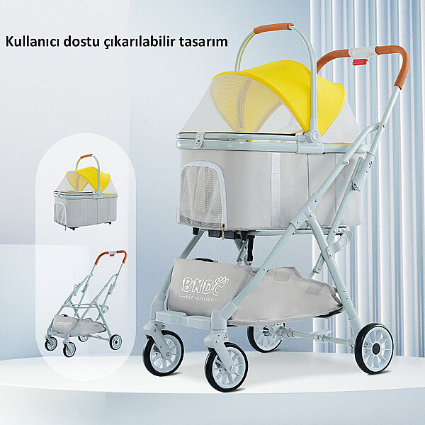 Bndc-105 Pet Arabası Açık Yeşil
