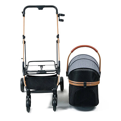 Bndc-113 Pet Arabası Gri