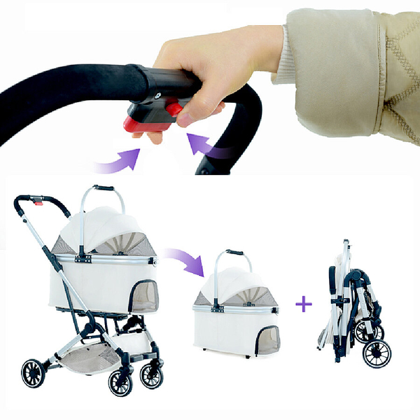 Bndc-113 Pet Arabası Siyah