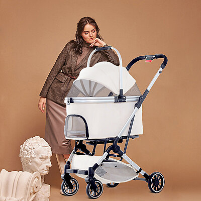 Bndc-113 Pet Arabası Siyah - Thumbnail