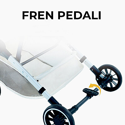 Bndc-113 Pet Arabası Siyah