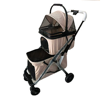  - Bndc-201 Pet Arabası 2 Katlı Haki