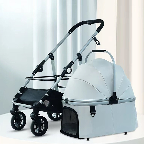 Bndc-302-1 Pet Arabası Beyaz