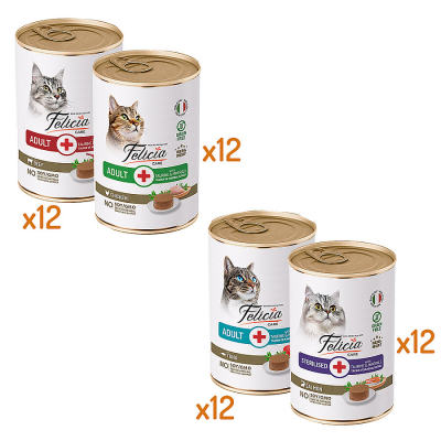 Felicia 400 gr Kedi Konservesi Kamp. _ 4 Koli