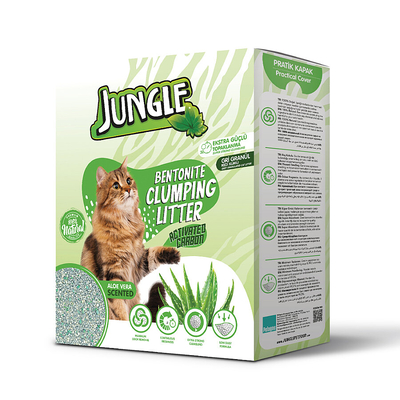Jungle - Jungle 6 Lt Karbonlu Grey (Aloe Vera) 3'lü Kum.