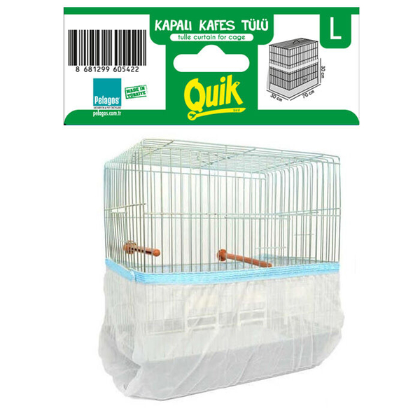 Kapalı Lüx Tül 10'lu Large