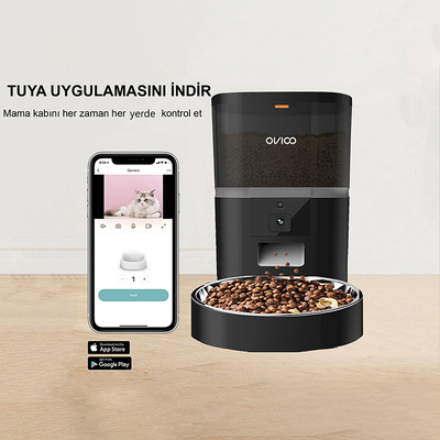 Otomatik Mama Makinesi 6 Lt Kameralı Wi-fi - Beyaz - Thumbnail