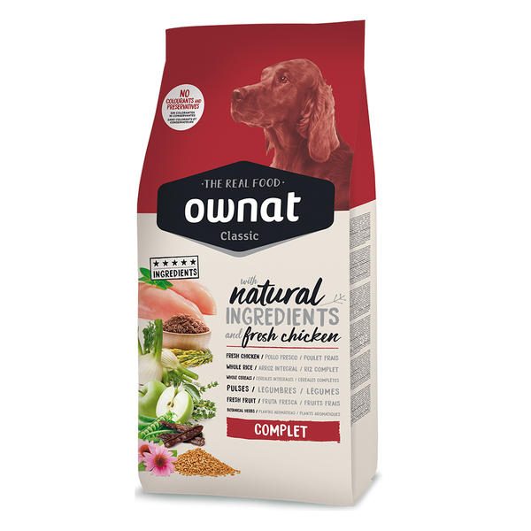 Ownat 12 kg Tavuklu Classic Adult Köpek Maması