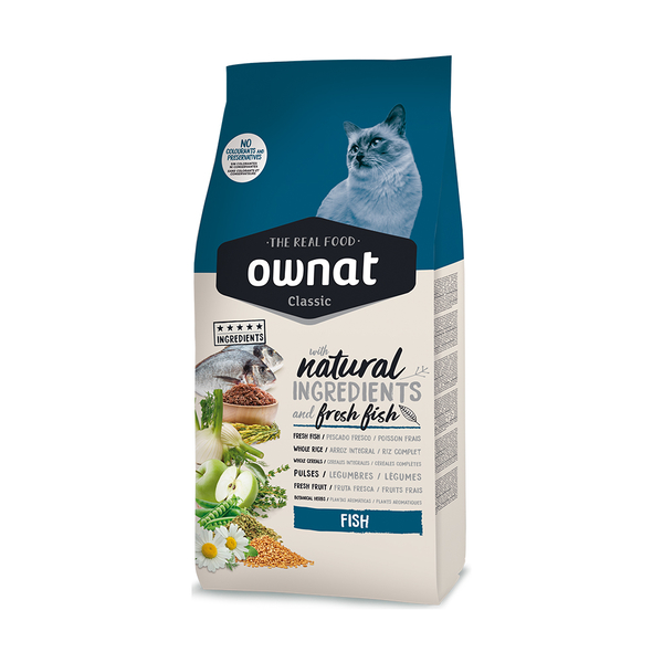 Ownat 1,5 kg Classic Yetişkin Balıklı Kedi Maması