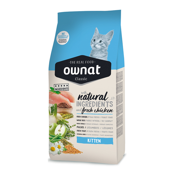 Ownat 4 kg Classic Yavru Tavuklu Kedi Maması