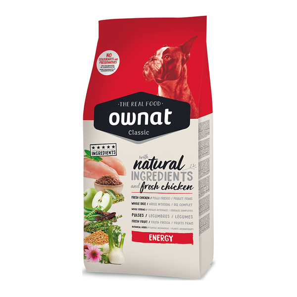 Ownat 4 kg Tavuklu Classic Energy Adult Köpek Maması