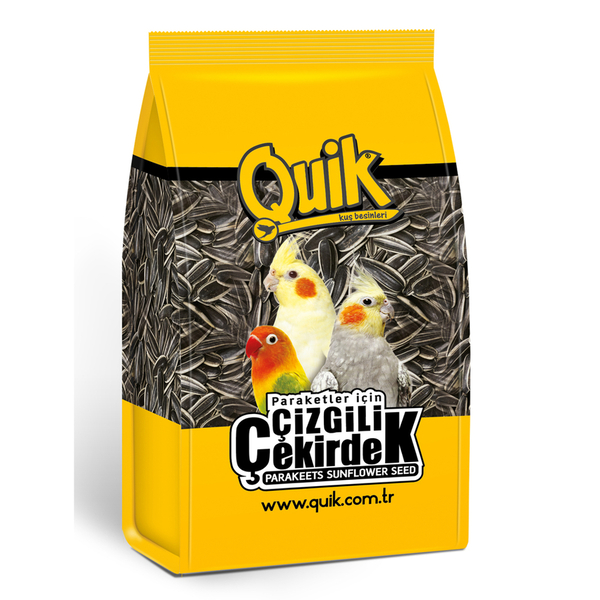 Quik Çizgili Paraket Çekirdeği 500 gr 12 Adet