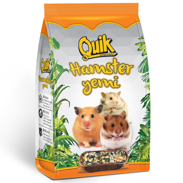 Quik Hamster Yemi 500 gr 8'li