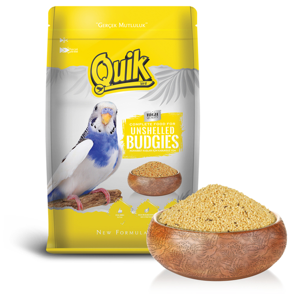 Quik Special Kabuksuz Kuş Yemi 400gr 8'li