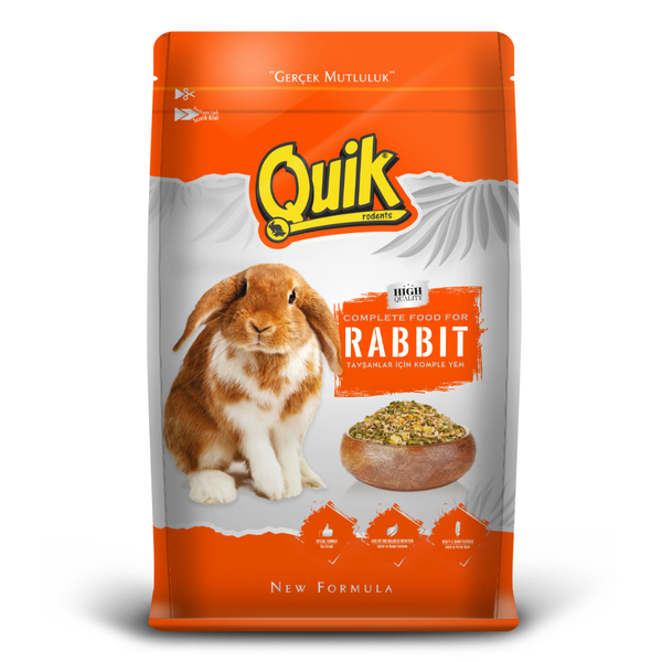 Quik Tavşan Yemi 750 gr 6'lı