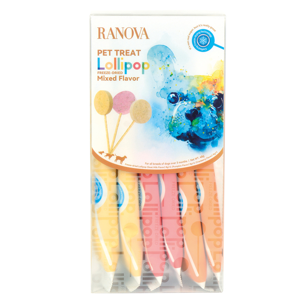 Ranova Köpekler için Karışık Lezzetli Lolipop *8g *6'lı