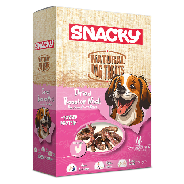 Snacky Kurutulmuş Horoz Boyun 100 g - 4'lü Paket