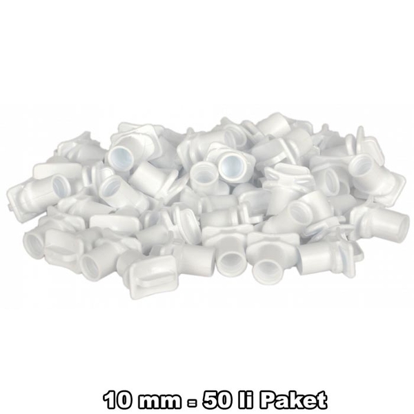 Tünek Başlığı 10mm 50'li Paket