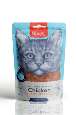 Wanpy Gerçek Tavuk Fileto 80 gr CA-04S-01 Yumuşak Kedi Ödülü