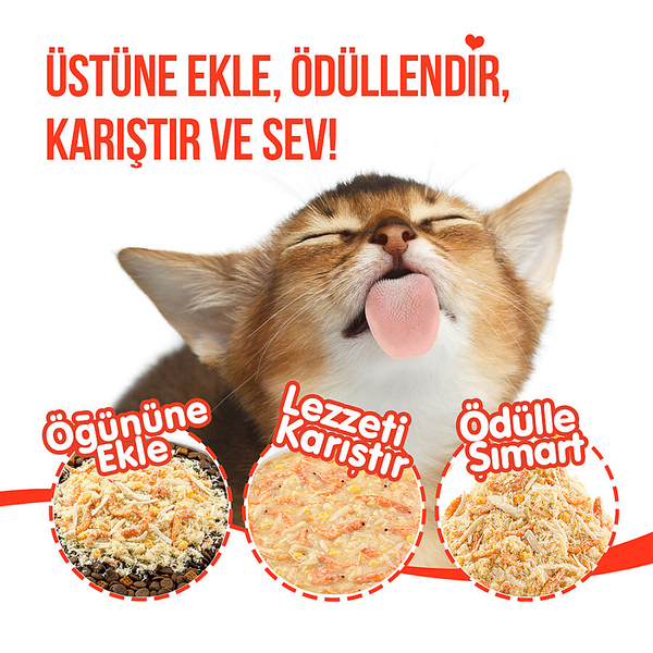 Wanpy Dondurularak Kurutulmuş Fluffy Toppers – Ördek, Brüksel ve Kara Lahana - 30g