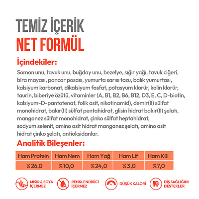 Wanpy Kedi Crunch Ödül Somon & Havyar 60g – 10'lu - Thumbnail