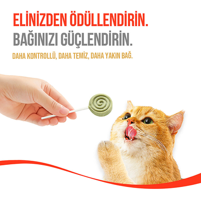 Wanpy Kediler İçin Dondurularak Kurutulmuş Lolipop - Kedi Otu - 1.4 g*10'lu - Thumbnail