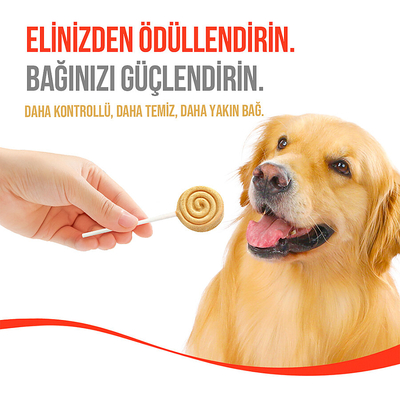 Wanpy Köpekler İçin Dondurularak Kurutulmuş Swirlpop – Balkabaklı - 6 g*10'lu - Thumbnail