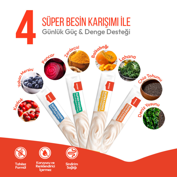 Wanpy Superfood Ton Balıklı, Yaban Mersini & Kızılcıklı 12’li – Krema Kedi Ödülü 5×14 g