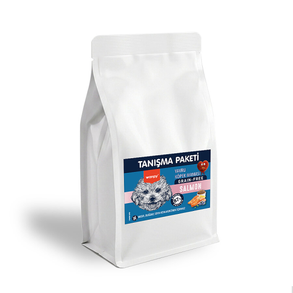 Wanpy Tahılsız Kuzulu Yavru Köpek Maması 500 gr - 24 Adet - 2
