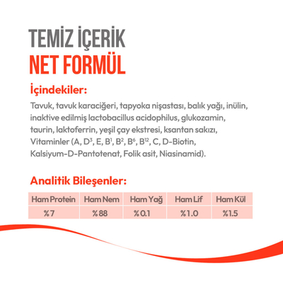 Wanpy Tavuklu & Ciğerli 12’li – 7+ Yaş Kedi Krema Ödülü 5×14 g - Thumbnail