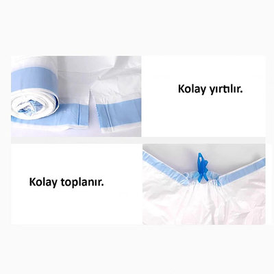 WooHuloo Pro Otomatik Kedi Tuvaleti Çöp Torbası 20 Adet - Thumbnail